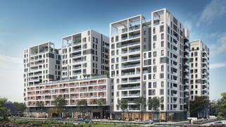 הדמיה של פרויקט התחדשות עירונית במתחם מוהליבר ביהוד מונוסון