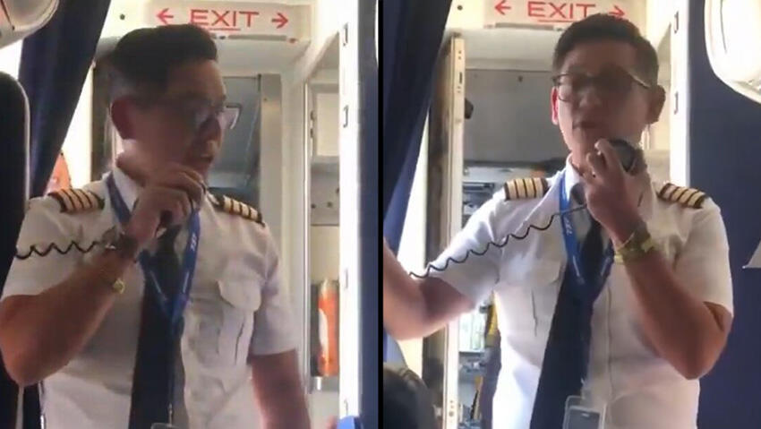 מטוס מקסיקו סיטי טייס סירב להמריא