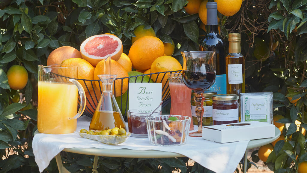 Подарочные наборы Ben Ezer Orchards (Фото: пресс-служба "Матаэй Бен-Эзер") Подарочные наборы Ben Ezer Orchards