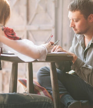 חוזה על מפית