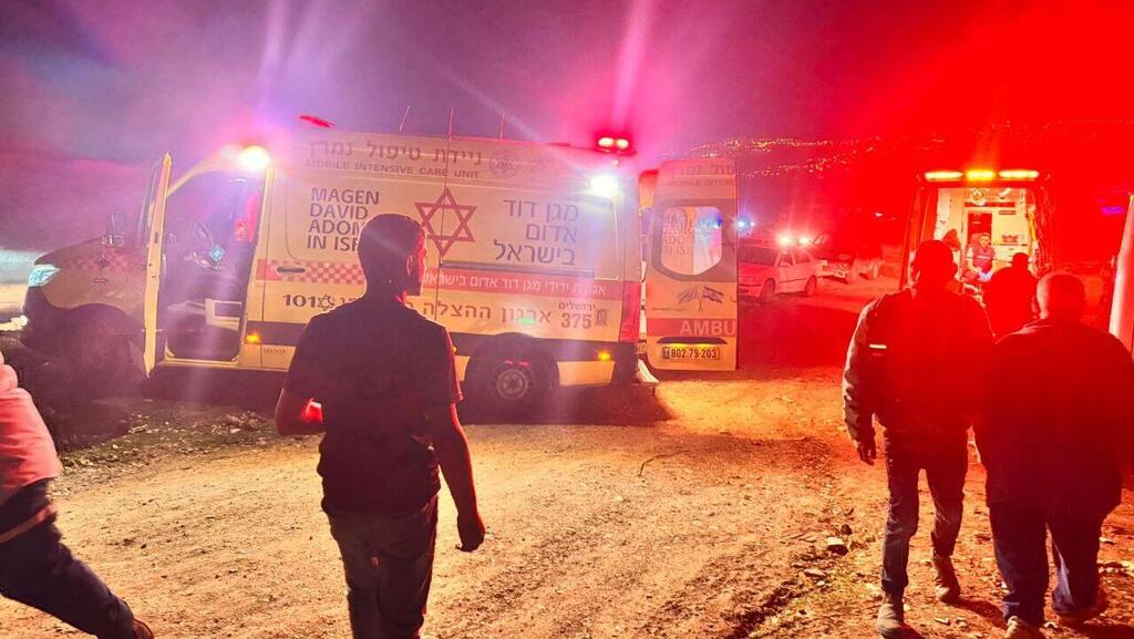 זירת האירוע סמוך לציר 437