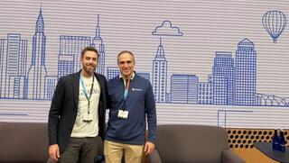 Pavel Berngoltz, co-founder and CTO of Fireblocks, and Yair Kalfer, founder of Magma Devs and one of the architects of Lava Network’s infrastructure 