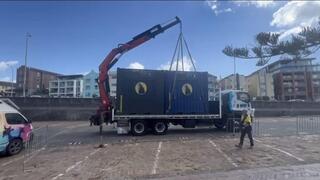 הביתנים שישמשו את בית חב"ד החדש בבונדיי ביץ', סידני