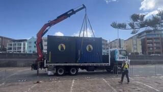 הביתנים שישמשו את בית חב"ד החדש בבונדיי ביץ', סידני