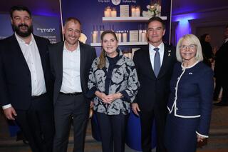 Шломи Нахумсон, проф. Итай Песах, Михаль Герцог, Йоси Коэн и Зехава Гросс-Мейдан 