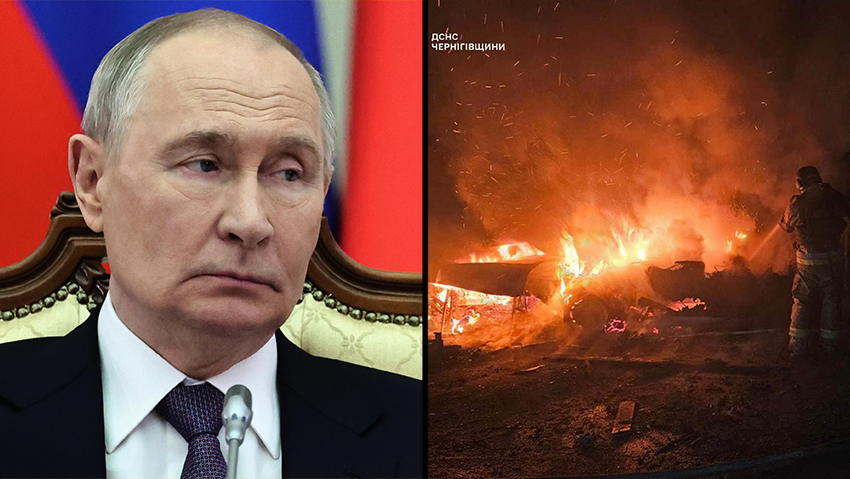 ולדימיר פוטין, מתקפה של רוסיה על אוקראינה