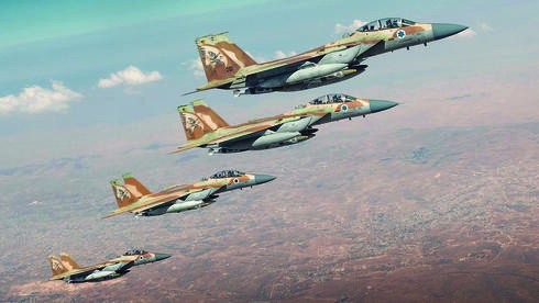 מטוסי חיל האוויר בדרך לתקיפה באיראן