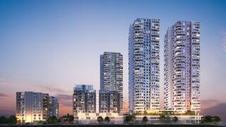 הדמיית פרויקט פינוי בינוי במתחם העלייה השנייה בבת גלים בחיפה