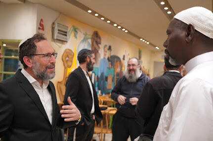 Jewish and Muslim religious leaders meet as part of  Ohr Torah Interfaith Center 