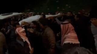 הלווייתו של המחבל מהפיגוע במעבר אלנבי