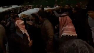 הלווייתו של המחבל מהפיגוע במעבר אלנבי