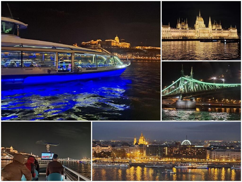 Ночная прогулка на круизном лайнере по Дунаю (Фото: Анастасия Тадсон) Ночная прогулка на круизном лайнере по Дунаю