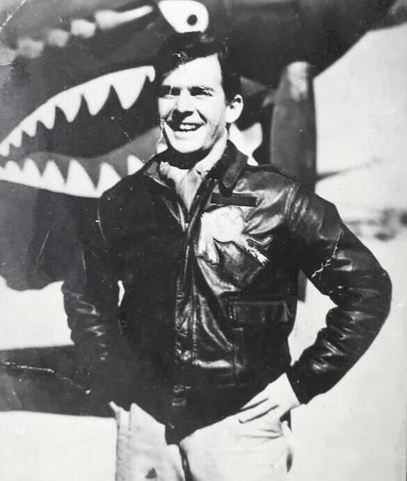 First Lt. Morton Scher, a Jewish American pilot in the U.S. Army Air Forces who was killed at age 22 (Photo: United States Department of War) לוטננט ראשון מורטון שר