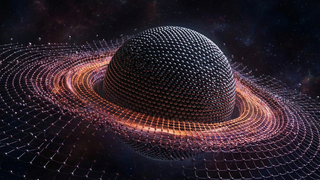 גבולות הזמן: באזורים צפופים במיוחד, כדורי הסריג מנצלים את כל "תקציב המהירות" שלהם לתחזוקת המבנה, והזמן המקומי קופא