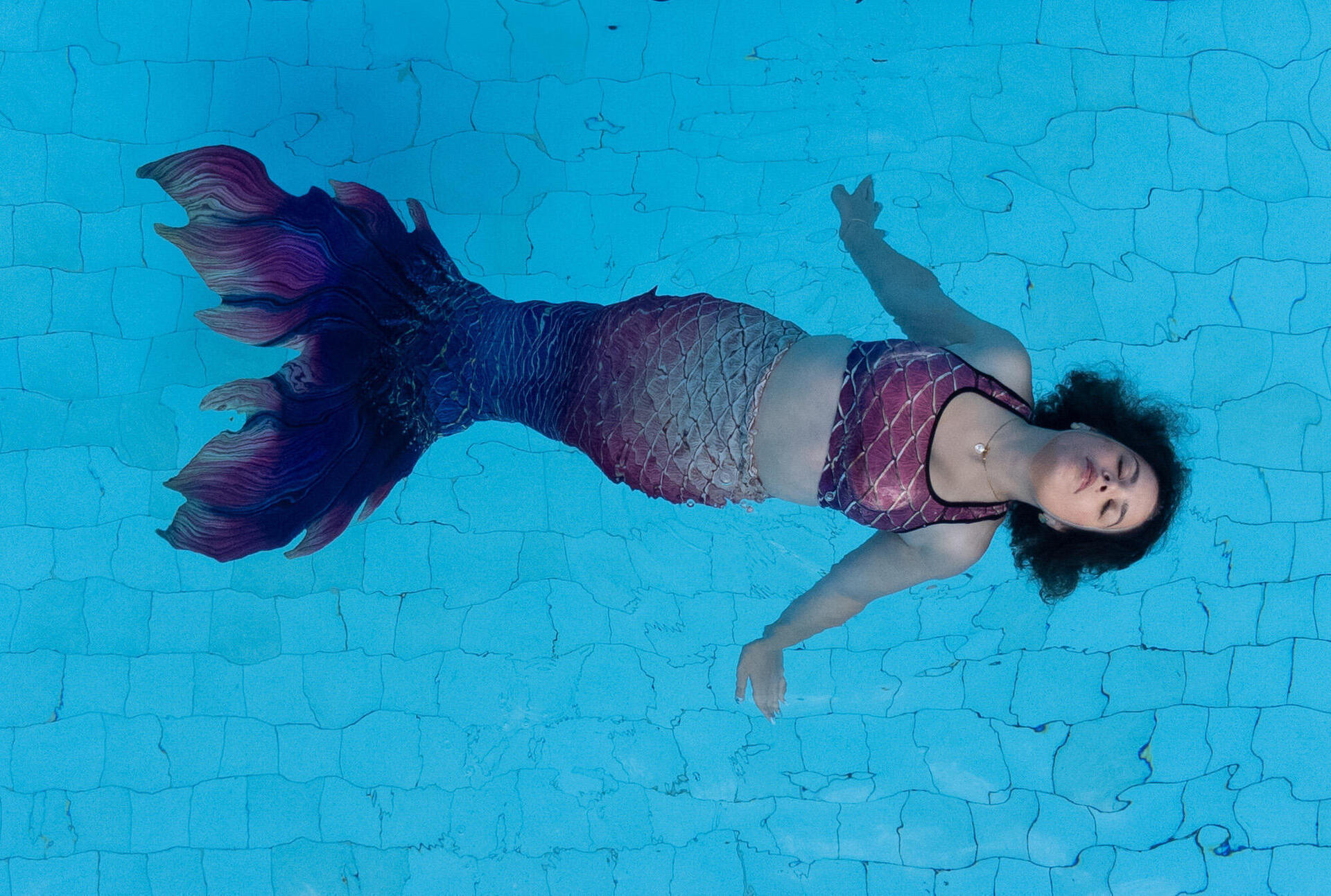 בת הים הקטנה. טל גולן באימון לקראת אליפות העולם  