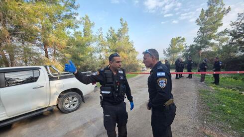 זירת רצח ליד ח'ואלד בשטח פתוח