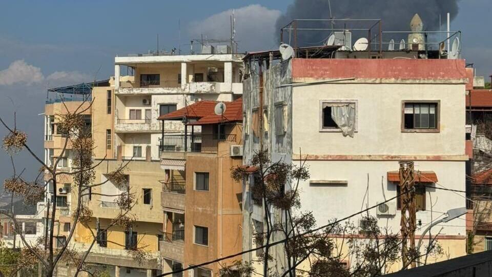  תקיפות באזור אל-הרמל בלבנון (אל-בקאע)