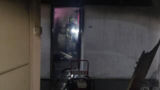 שריפה בבית אבות בקריית חיים 