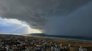 מזג אוויר חורפי באשדוד