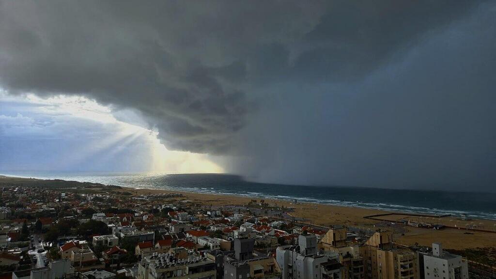 מזג אוויר חורפי באשדוד