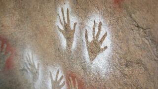 אמנות מערות של קהילת האבוריג'ינים באוסטרליה