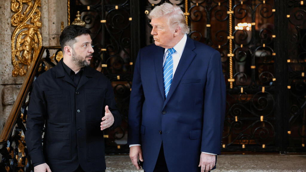 טראמפ וזלנסקי