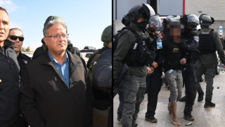 עימות בין צעירים בתבארין לבין כוחות המשטרה