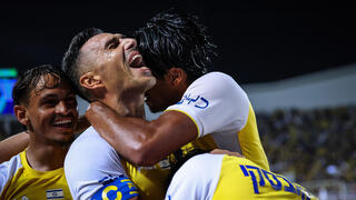 ערן זהבי חוגג שער במשחק האליפות של מכבי תל אביב, שהיה גם משחק הפרידה שלו מהקבוצה וממגרשי הכדורגל, ווינר שוט