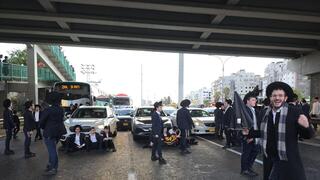 הפגנת חרדים קיצוניים בכביש 4, בני ברק