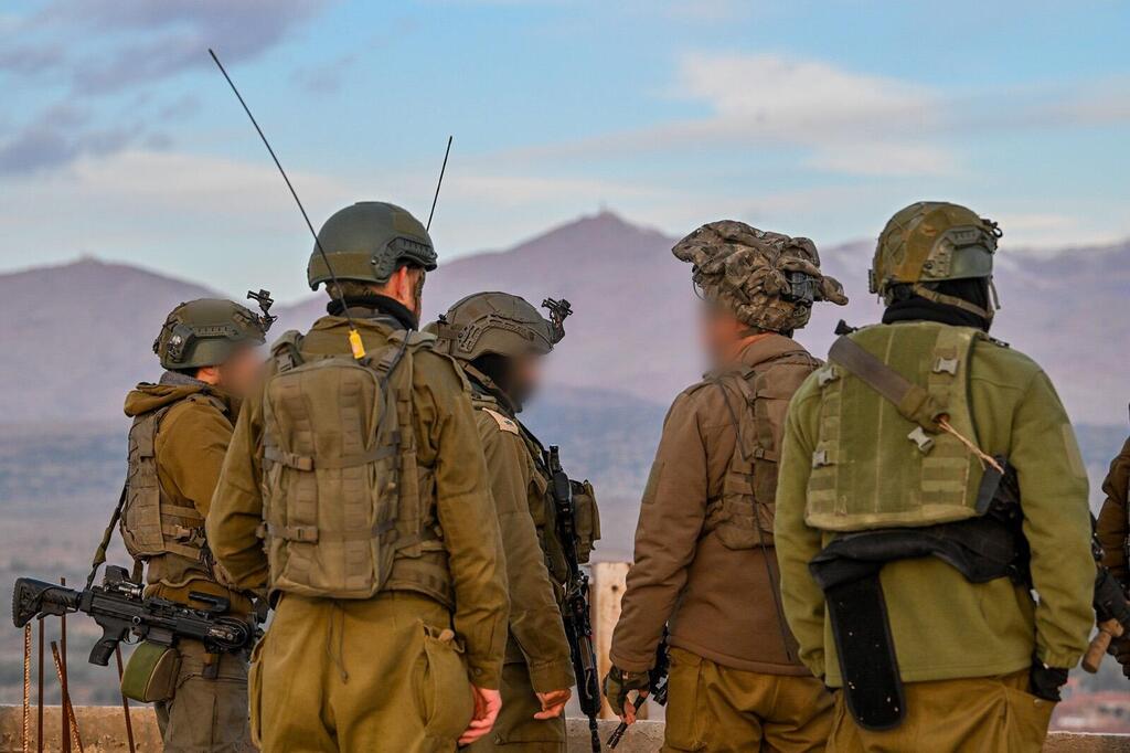 IDF troops in southern Syria (Photo: IDF) תיעוד מפעילות כוחות חטיבת 'חוד החנית' (55) בדרום סוריה