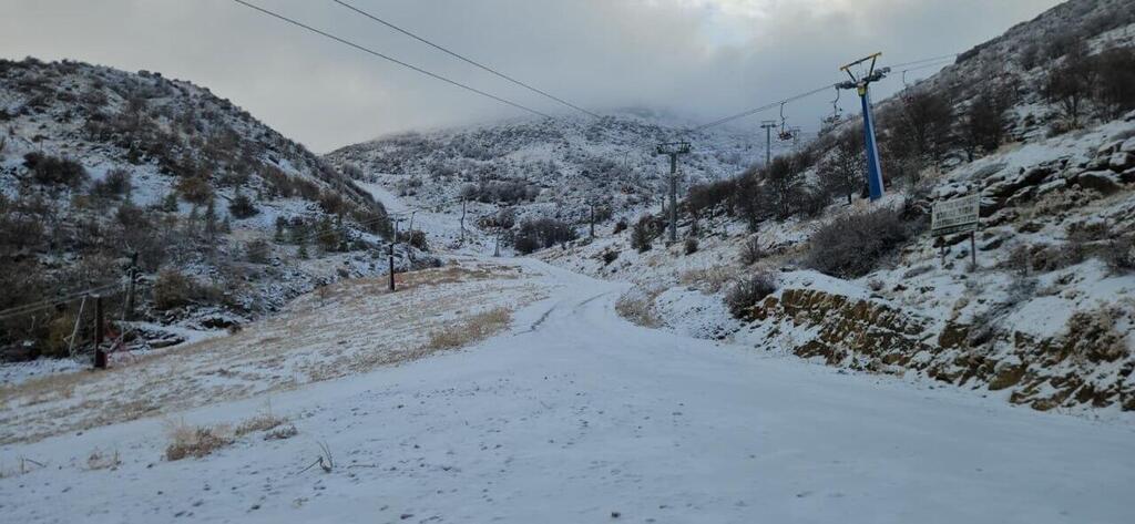 המפלס התחתון באתר החרמון, טמפ' 0 מעלות