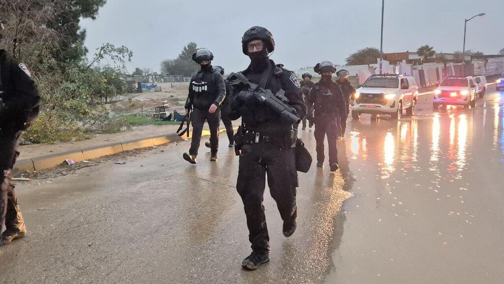 פעילות המשטרה בתראבין