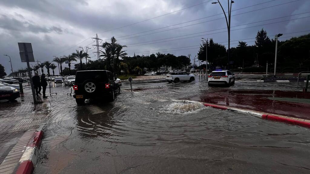 הצפות באשקלון