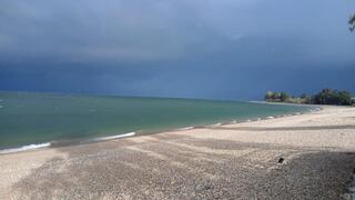 גשם בחוף סוסיתא