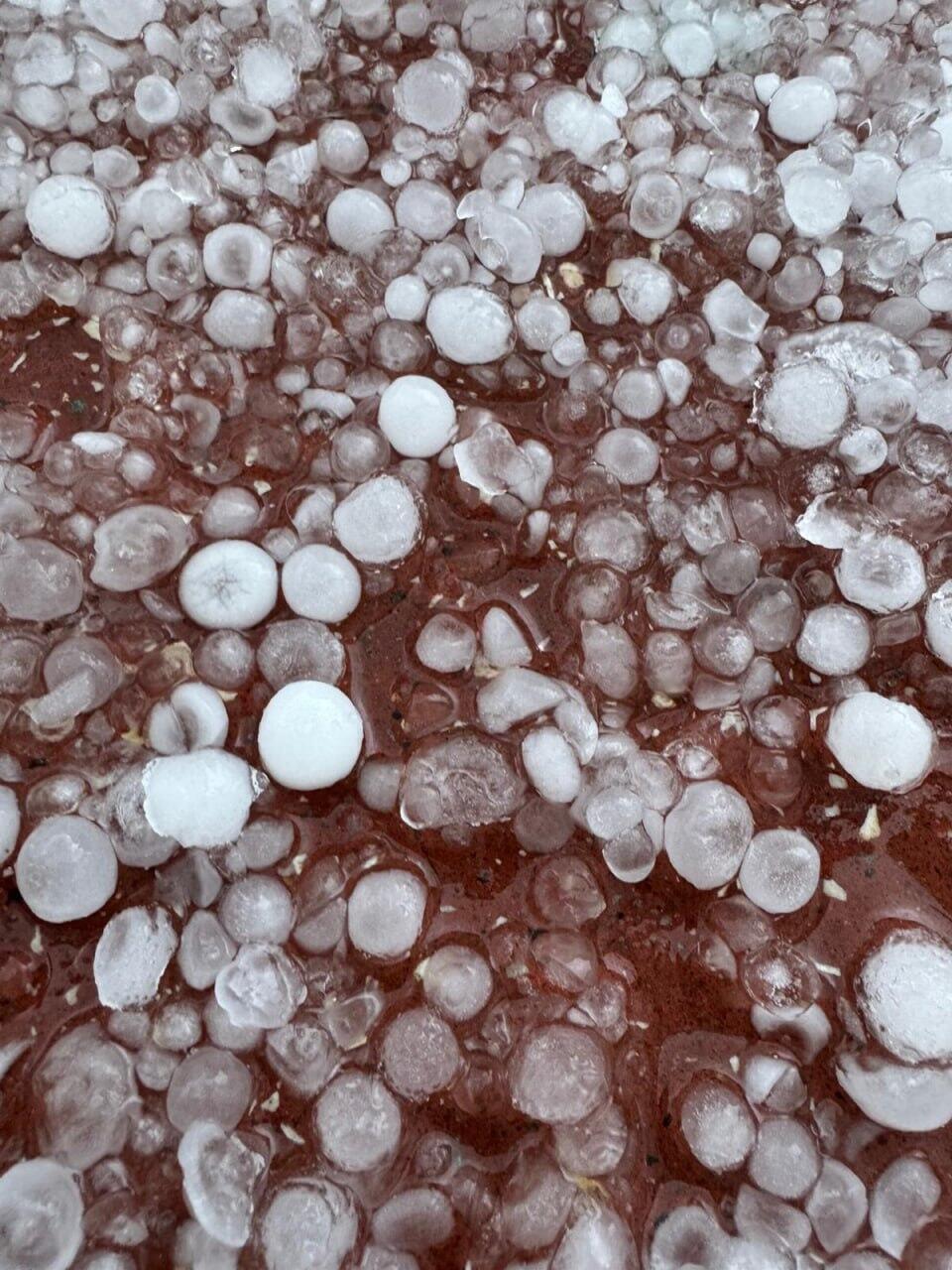 ברד בכרמיאל