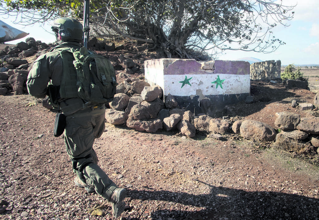 The IDF in Syria (Photo: Gil Nechushtan) צה"ל בסוריה