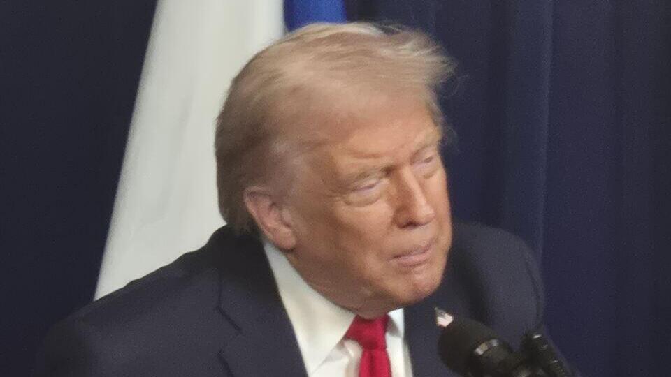 רה"מ נתניהו ו דונלד טראמפ ב מסע"ת ב מאר א-לאגו