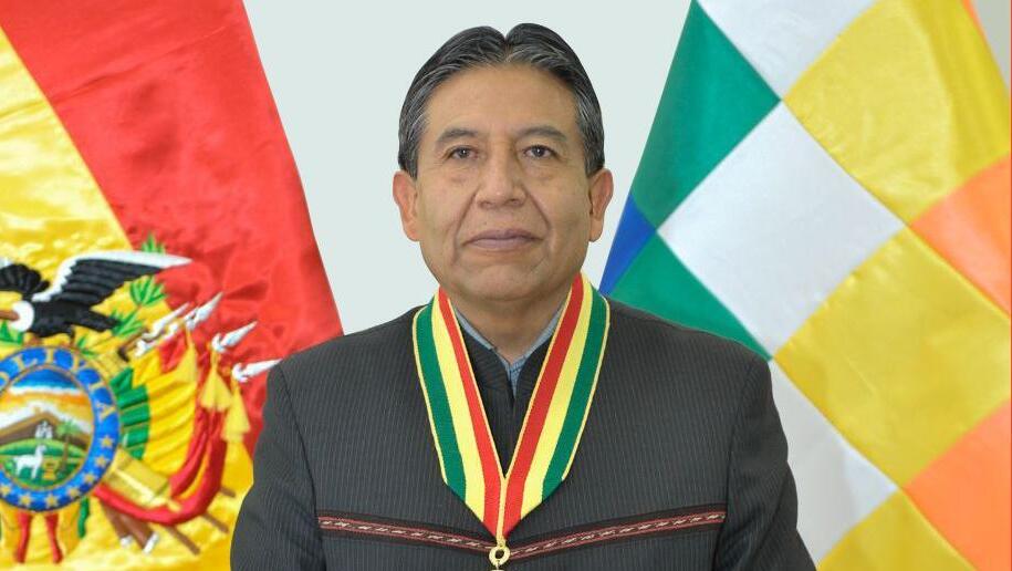 Former Bolivian vice president Choquehuanca, who calls himself “the last Inca” and attacks Israel (Photo: Asamblea Legislativa Plurinacional) דויד צ'וקוואנקה סגן נשיא בוליביה לשעבר