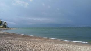 גשם בחוף סוסיתא