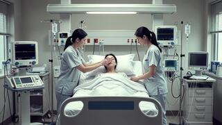 פטירת חולה בבית חולים (אילוסטרציה)