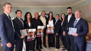 פגישתם של משפחתו של רן גואילי  ז"ל עם בכירי הממשל האמריקאי