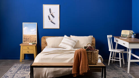 צבע השנה של נירלט ל-2026, צולם באולם התצוגה של AYUNA