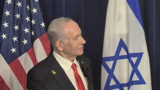 רה"מ נתניהו ו דונלד טראמפ ב מסע"ת ב מאר א-לאגו