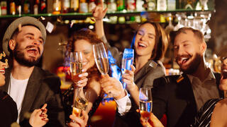 סילבסטר, אלכוהול