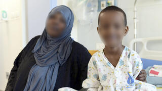 ילדים מסומלילנד שנותחו בישראל במסגרת פרויקט הצל לבו של ילד