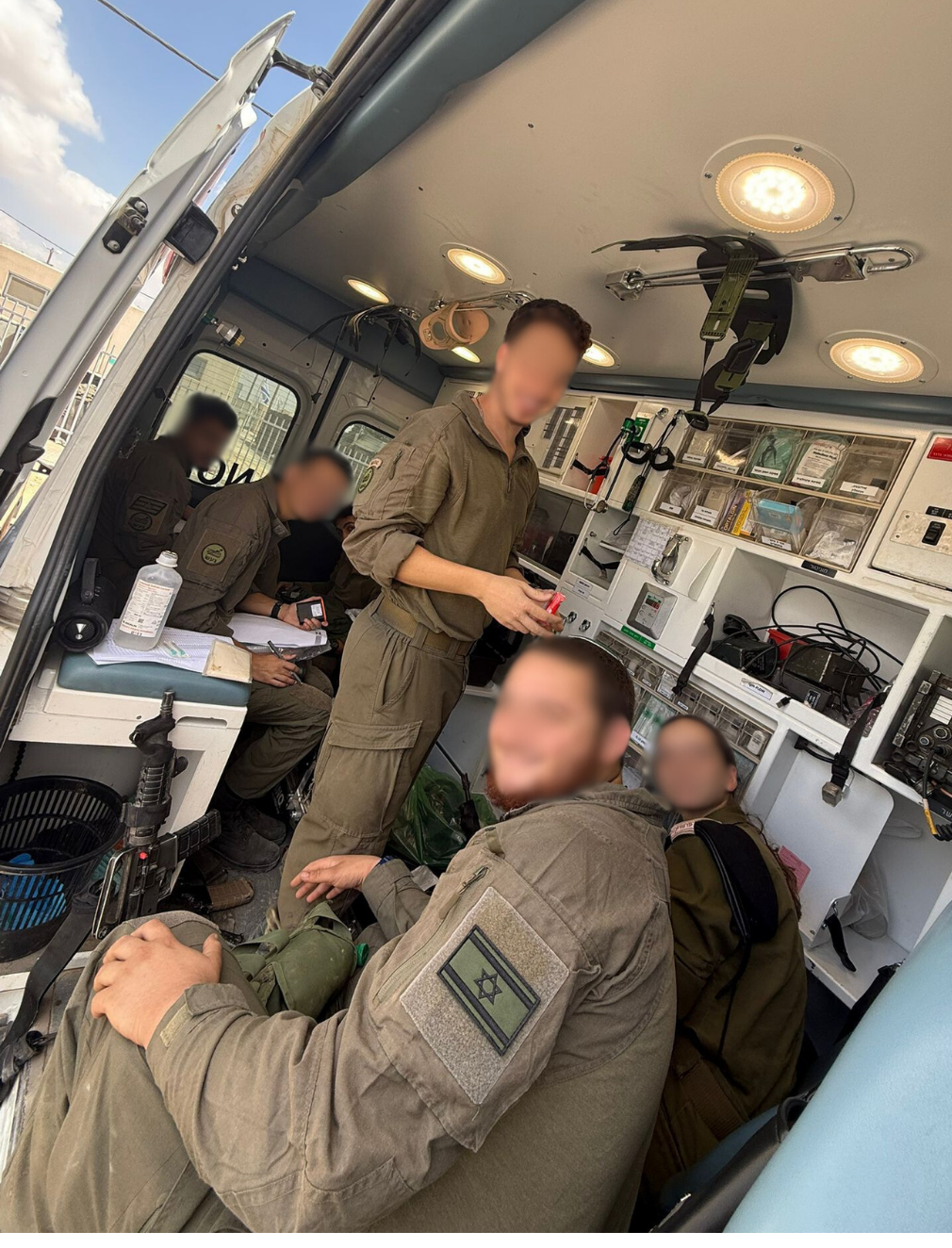 דובר צה"ל פצועים עזה סמל ל' רב"ט ג'  - איכות טובה