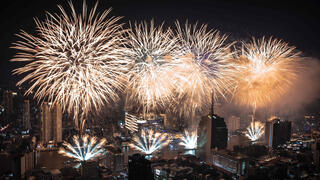 חגיגות שנה חדשה 2026 בנקגוק תאילנד