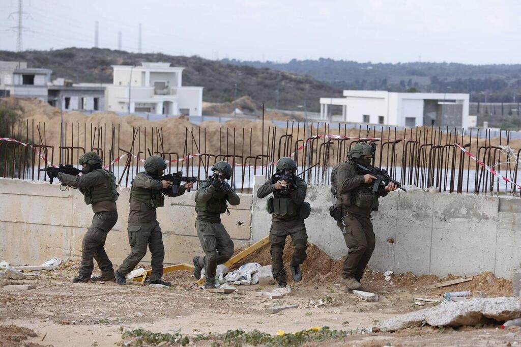 אימון לוט"ר של כיתת הכוננות של שדרות