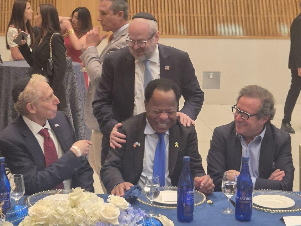 יהדה קפלון וליאו טארלו באירוע לכבוד רה"מ במיאמי