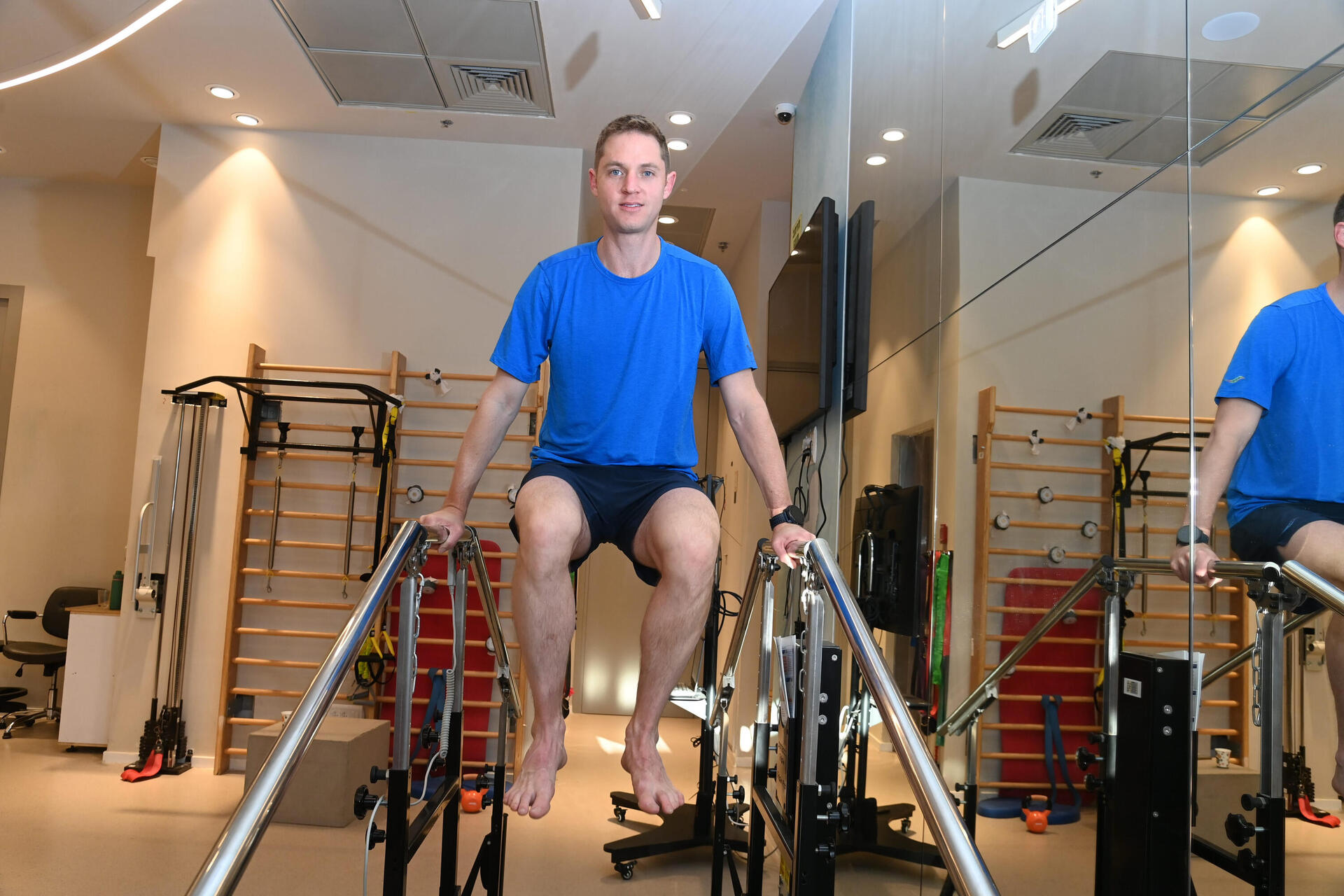 רס"ר במיל' אור שיזף, שנפצע בחאן יונס, במהלך השיקום  